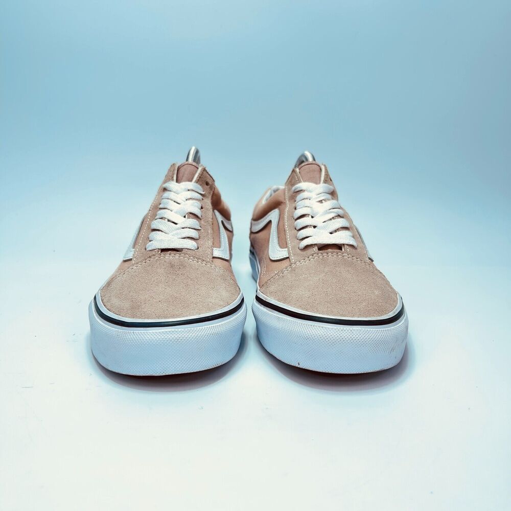 Vans Old Skool Color Theory Warm Taupe Peach Skate Shoes Size M 9 - W 10.5 View 3